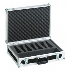 ROADINGER Microphone Case Road 7 Microphones black